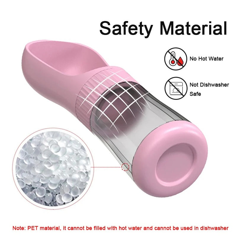 2-in-1 Pet Travel Bottle