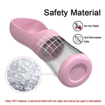 2-in-1 Pet Travel Bottle